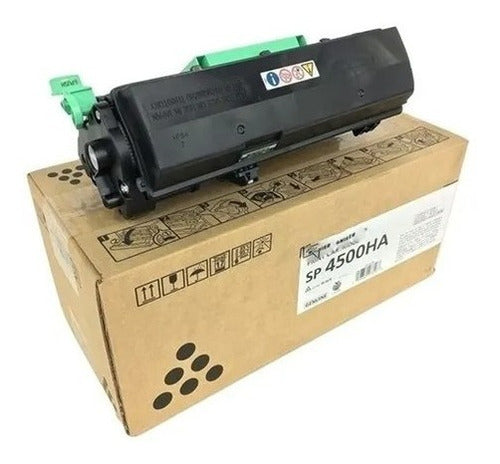 Cartucho De Toner Ricoh Preto Sp4500ha P/sp 4510dn Original