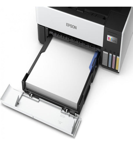 Impressora Multifuncional Tanque Tinta Colorida Epson L6490