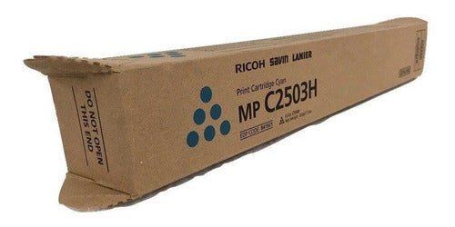 Toner Ricoh Mp C2503h Ciano 841921 P/ Mp C2003 Mp C2503